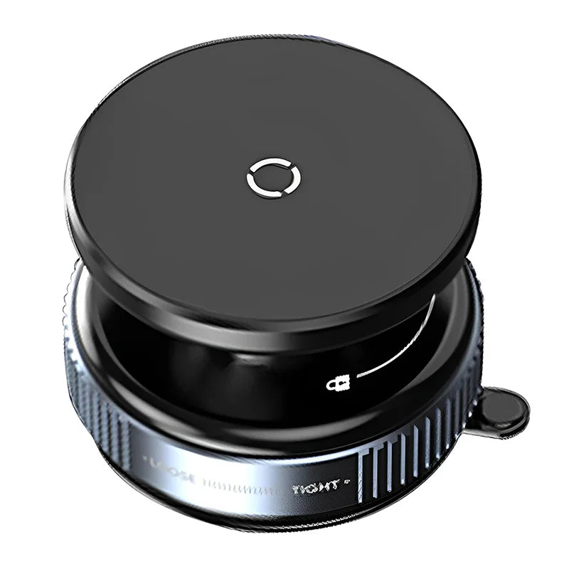 Magsafe Car Phone Holder Suction Cup Vacuum Magnetic Phone Stand 360° rotatable and Foldable Suction Phone Holder
